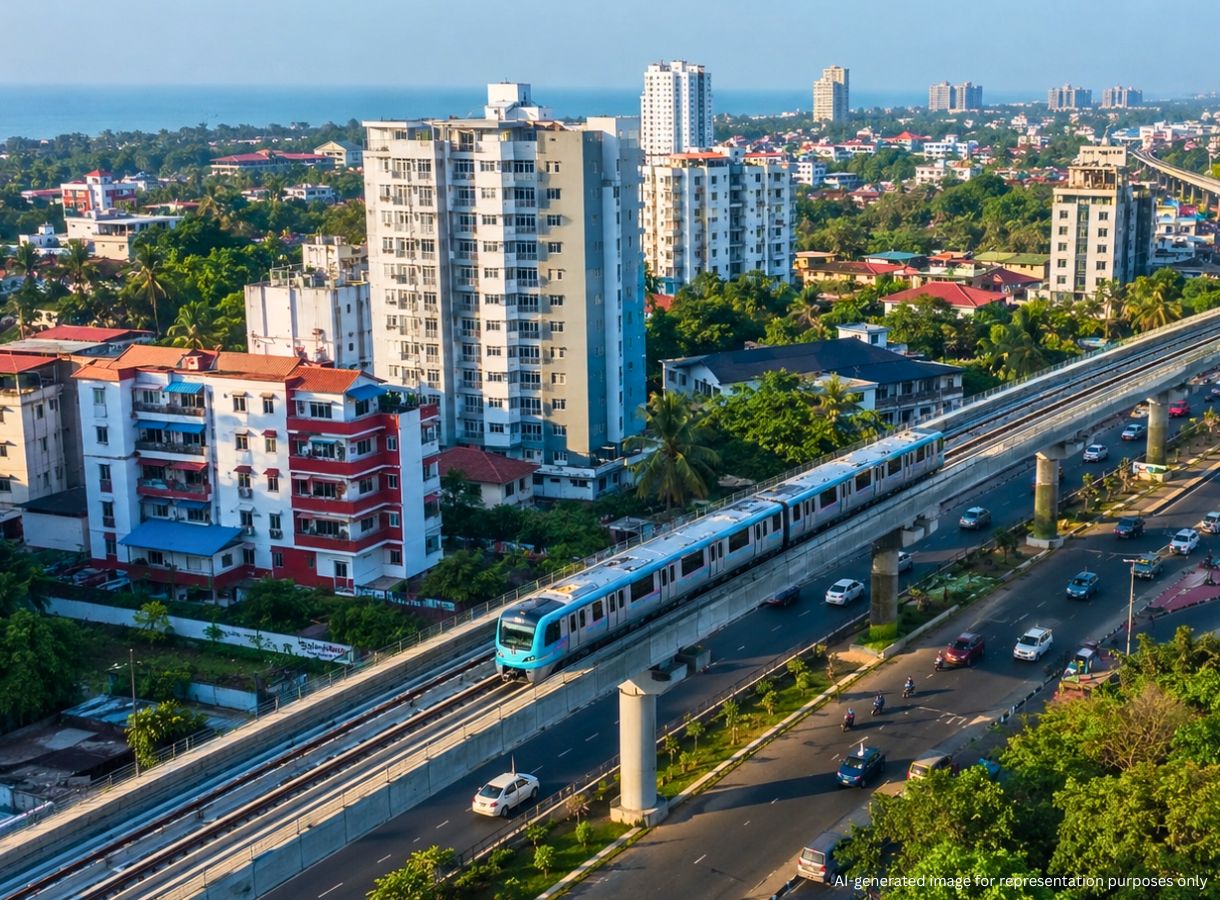Trivandrum Metro DPR proposes major intermodal hubs at Pappanamcode, Anayara