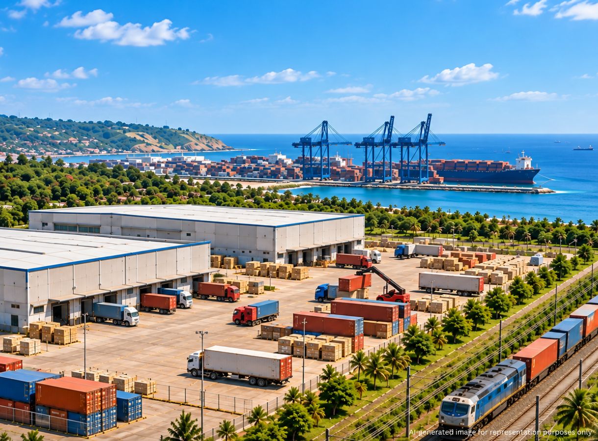 Vizhinjam Logistics Park: New 20 Acre Site Near Amaravila