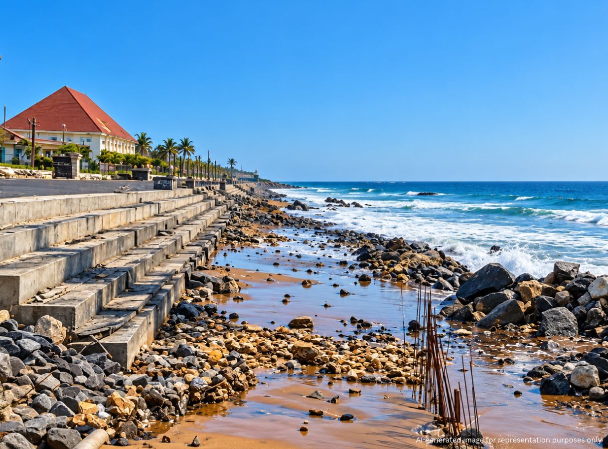 Shanghumugham Beach Gallery May Open by November End