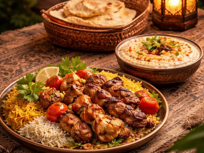 Fandango 2025 Food and Fun Fest at IHMCT Kovalam Thiruvananthapuram featuring Middle Eastern cuisine