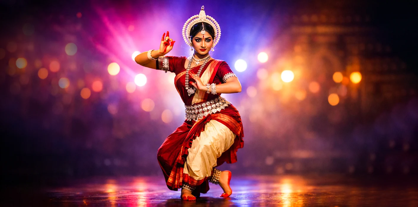 Odissi dance tribute to Guru Kelucharan Mohapatra at Pravaha Festival 2026 Trivandrum 