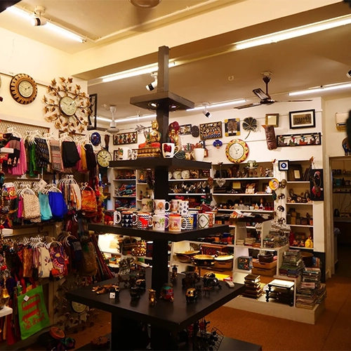 Sarwaa boutique store trivandrum showcasing handmade jewelry apparel and artisan gift items