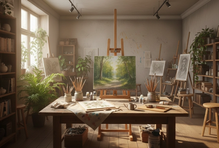 Online Drawing & Painting Classes by Amrita V R