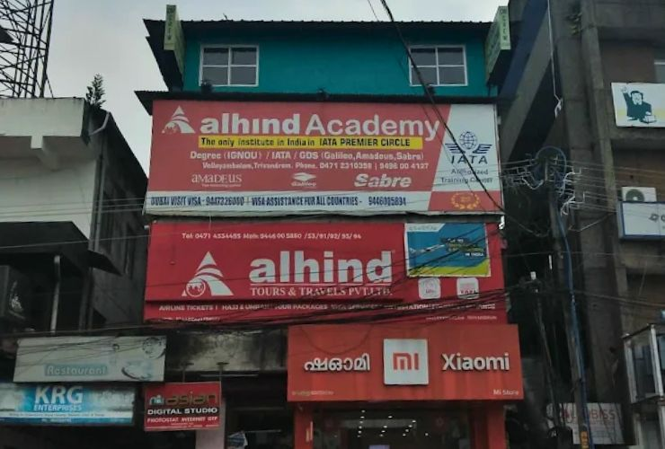 Alhind Tours & Travels Sasthamangalam Trivandrum air ticket booking visa services and tour packages