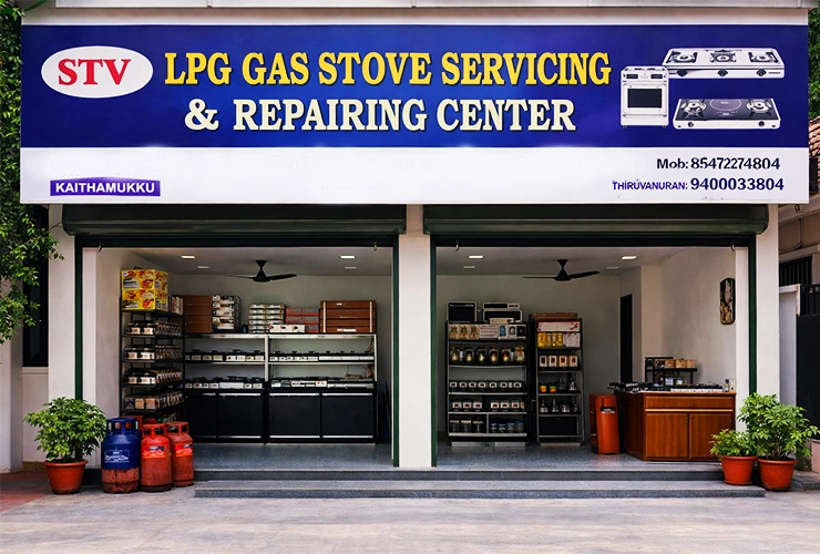 STV LPG Gas Stove Servicing & Repairing Center