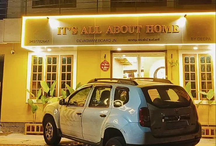 Modern home decor store in Nanthancodu Thiruvananthapuram Trivandrum with furniture and accessories