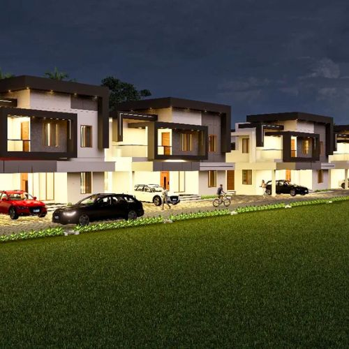 Residential housing project in Kazhakkoottam by Fortune Homes Developers
