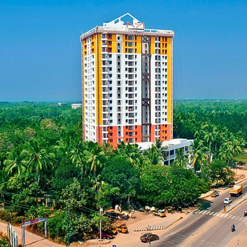 Residential apartments and villas by Skyline Builders Trivandrum Kerala