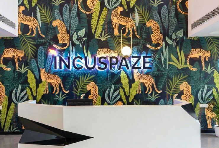 Coworking space in Kuravankonam Trivandrum with shared office desks and modern workspace