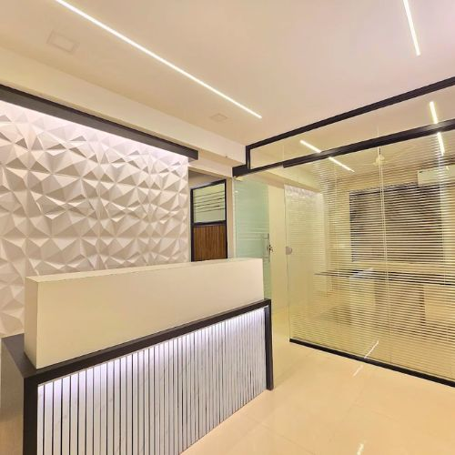 Fully furnished coworking space in Kulathoor Trivandrum with high speed wifi and desks
